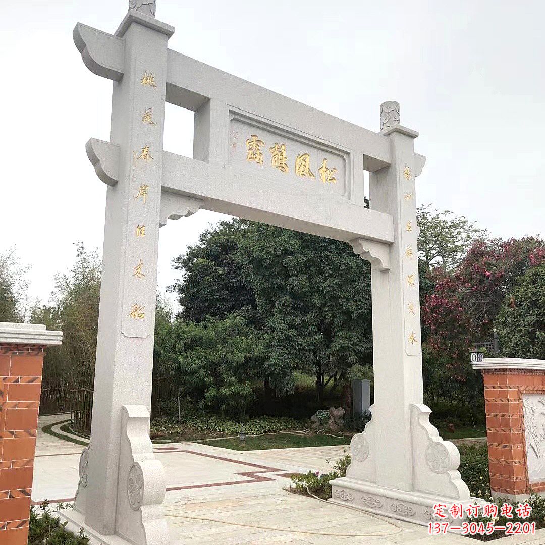 内江精美绝伦,贵族气质的牌坊雕塑
