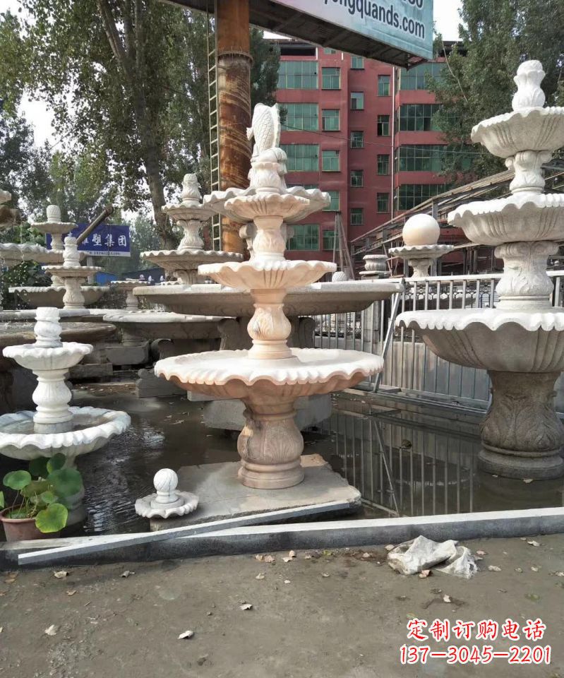 内江石雕景观喷泉 (2)
