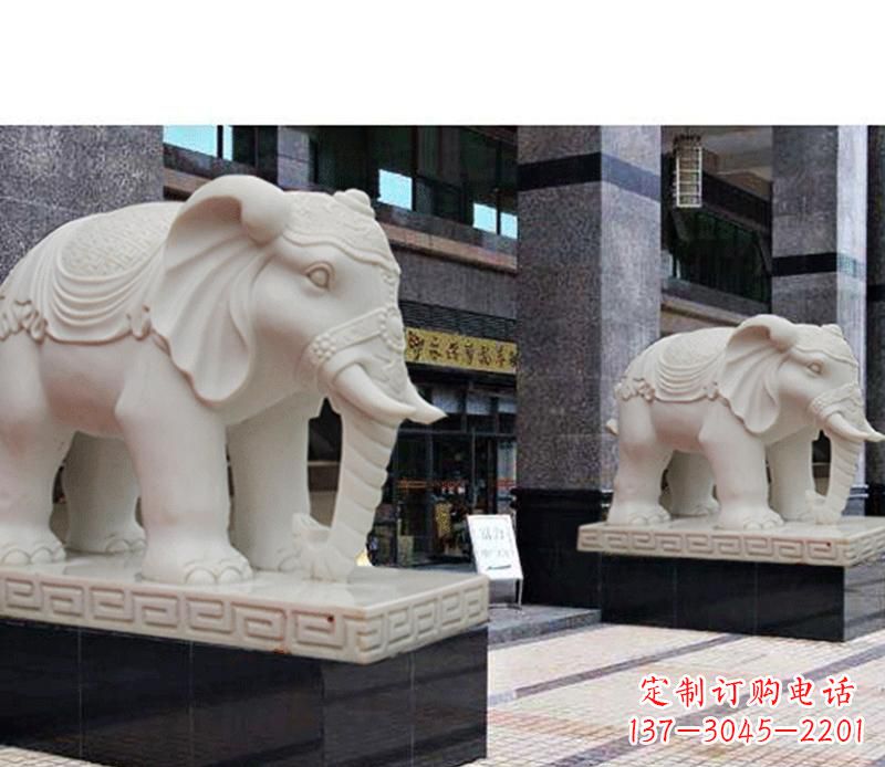 内江最佳选择——石雕酒店大象雕塑