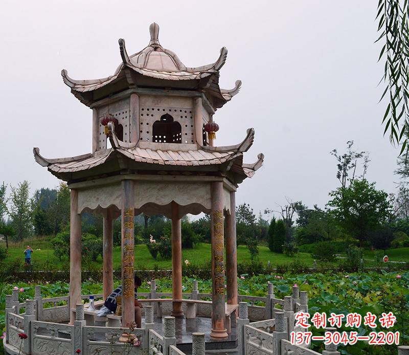 内江装点你的空间,让石雕凉亭景观雕塑点缀你的美