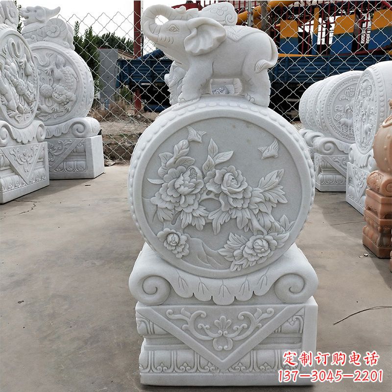 内江精美门墩雕塑,增添独特气质