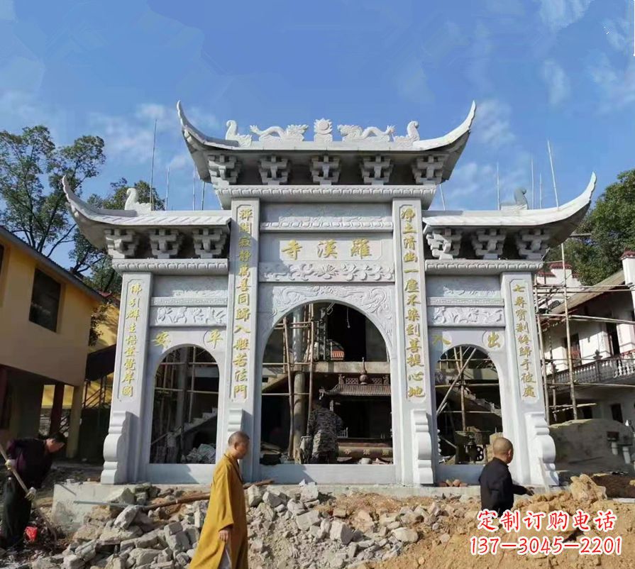 内江西安中领雕塑:高端定制牌坊雕塑