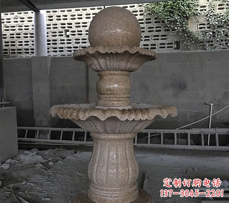 内江欣赏精美的石雕喷泉雕塑
