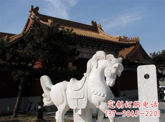 内江石雕小马