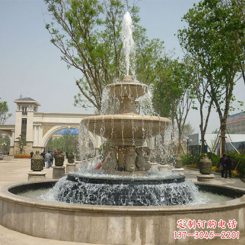 内江石雕音乐喷泉