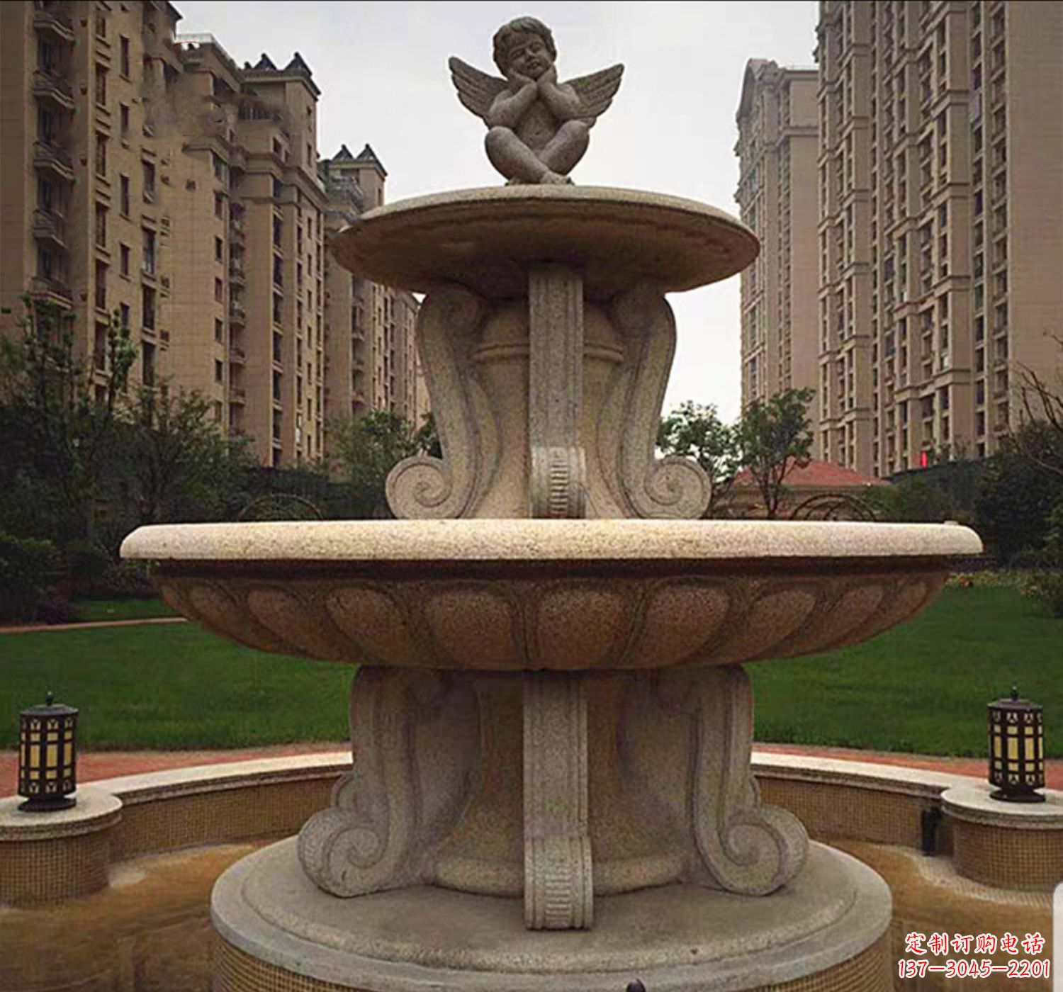 内江石雕鱼喷泉