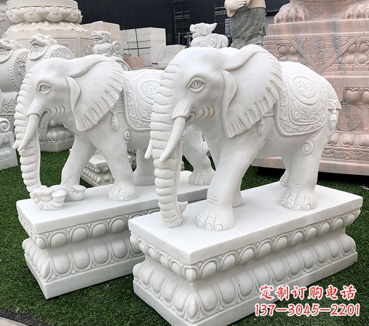 内江石浮雕大象