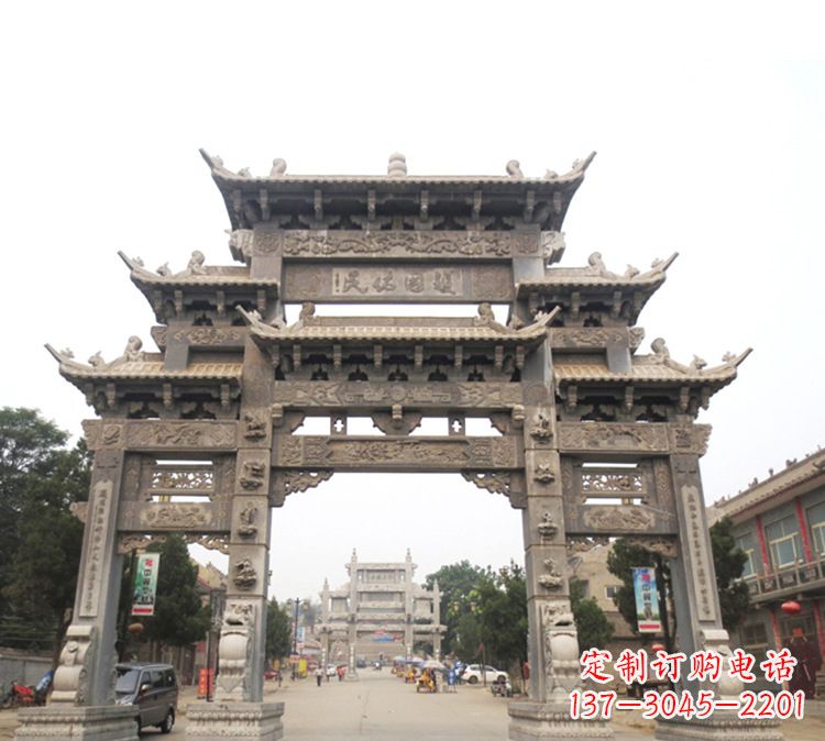 内江石牌坊 九楼