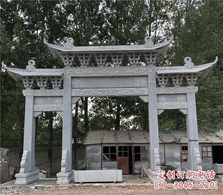 内江石牌坊石雕牌坊