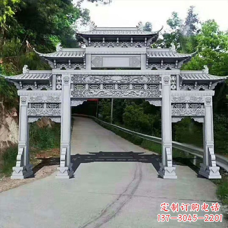 内江石牌楼青石牌坊