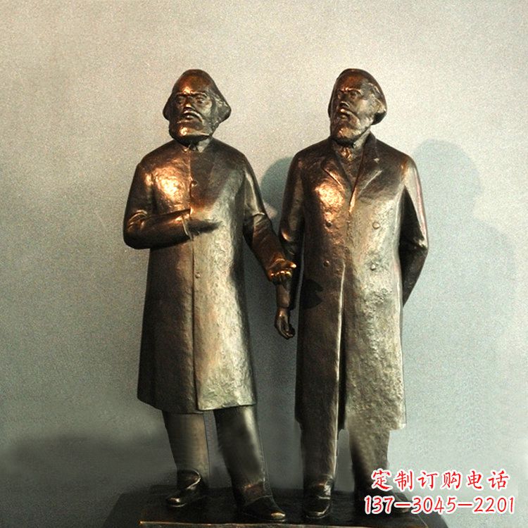 内江世纪伟人马克思和恩格斯雕塑