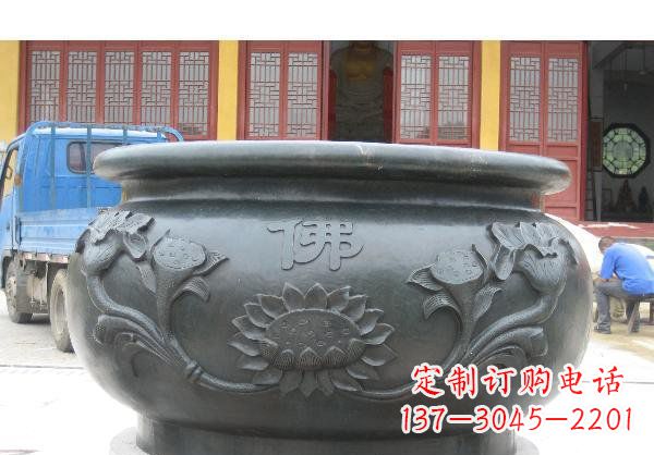 内江水缸寺庙铜雕 (2)