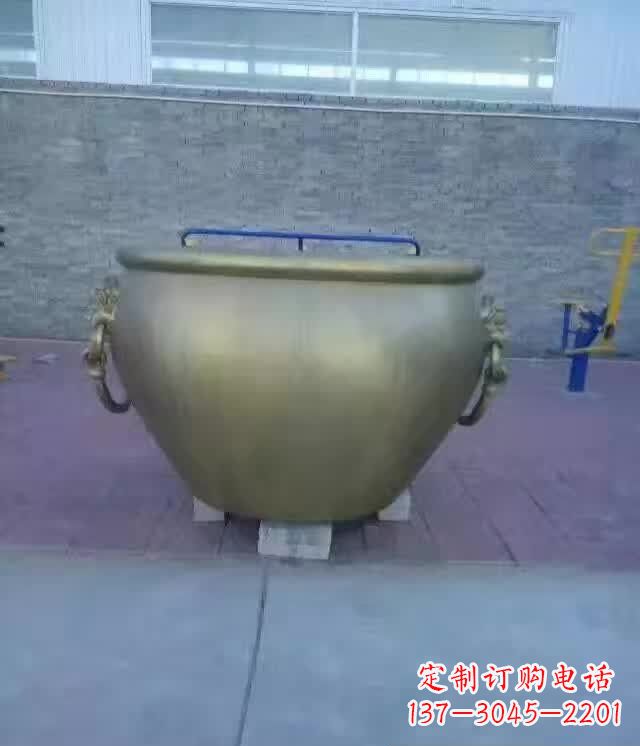 内江水缸铜雕塑