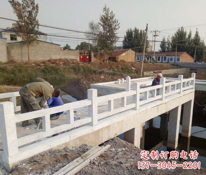 内江寺庙景观汉白玉栏板石雕