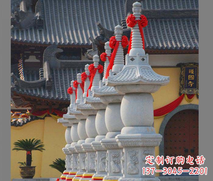 内江寺庙景观舍利塔石雕