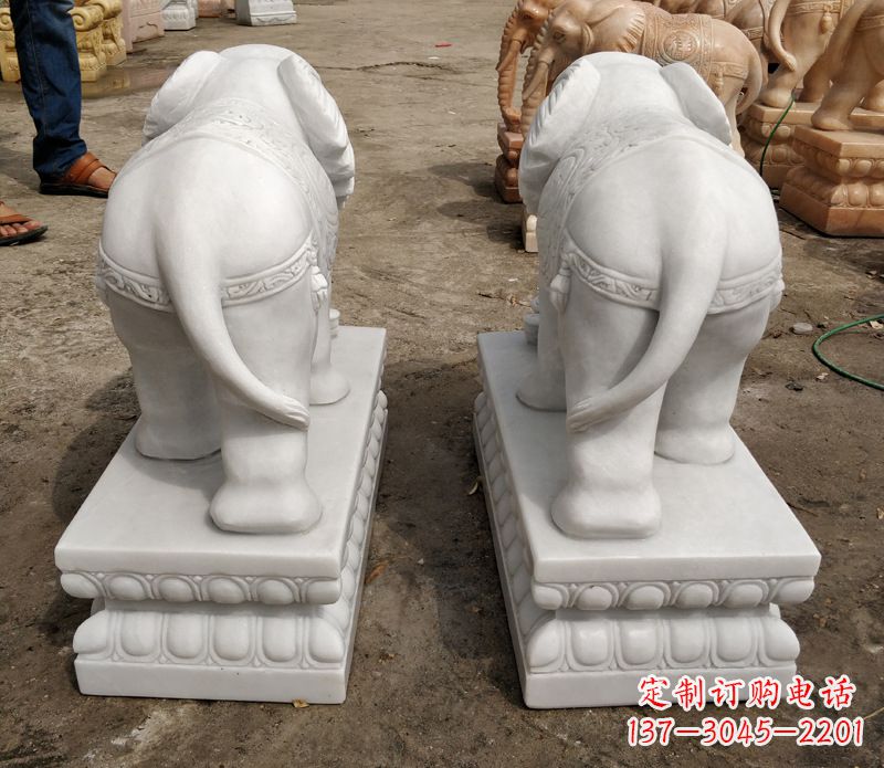 内江寺庙石雕大象
