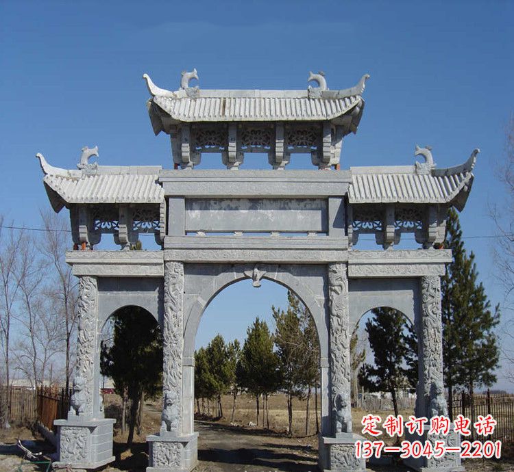 内江寺庙石牌坊