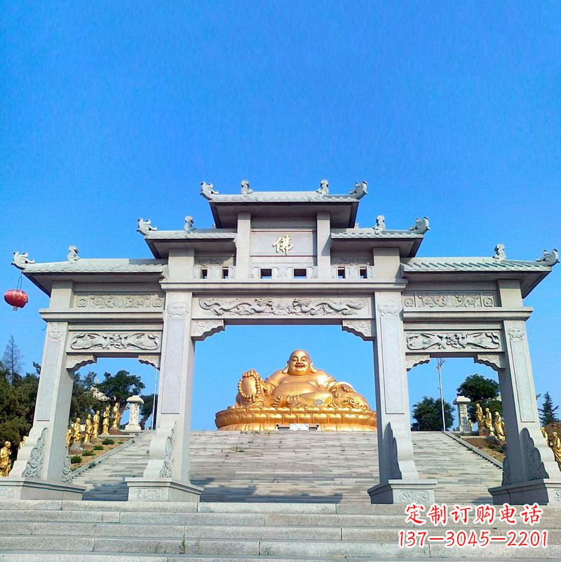 内江寺庙石雕牌坊