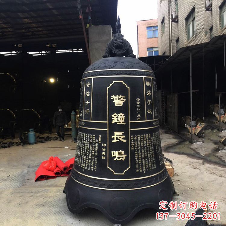 内江寺庙铜钟雕塑