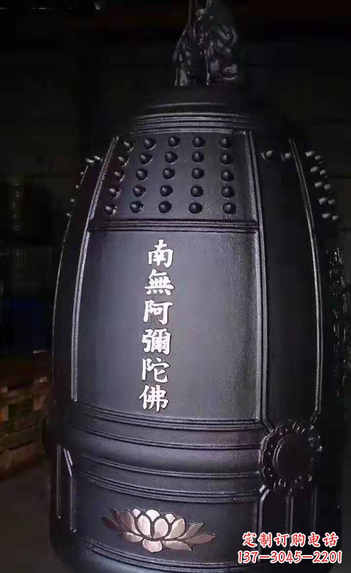 内江寺庙铜钟雕塑户外景观雕塑