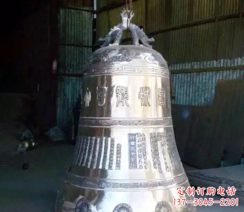 内江寺庙铸铁铜钟雕塑