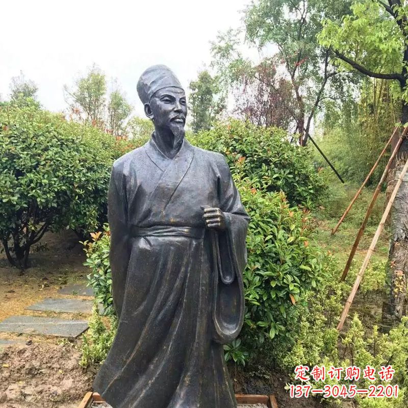 内江苏东坡铸铜历史文化名人雕像