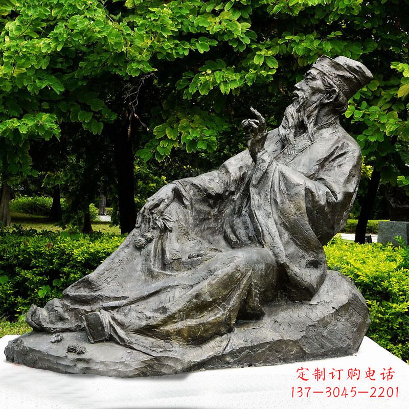 内江苏轼雕像古代历史名人北宋著名文学家书画家铜雕