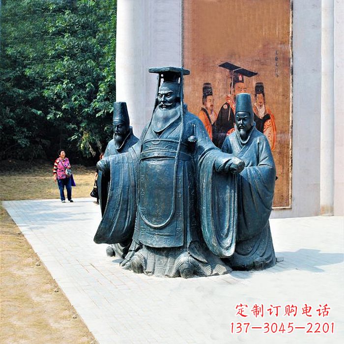 内江隋文帝杨坚景观雕塑