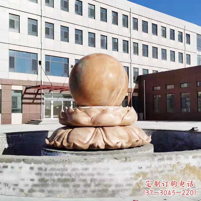 内江特色的石雕风水球