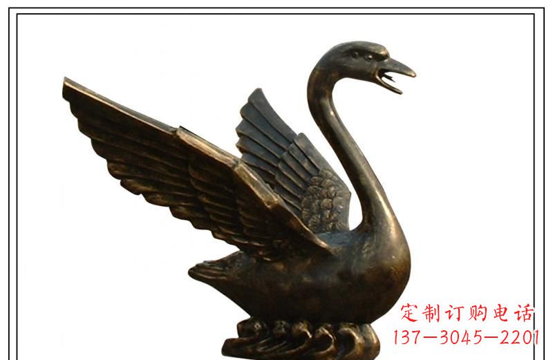 内江天鹅喷泉铜雕