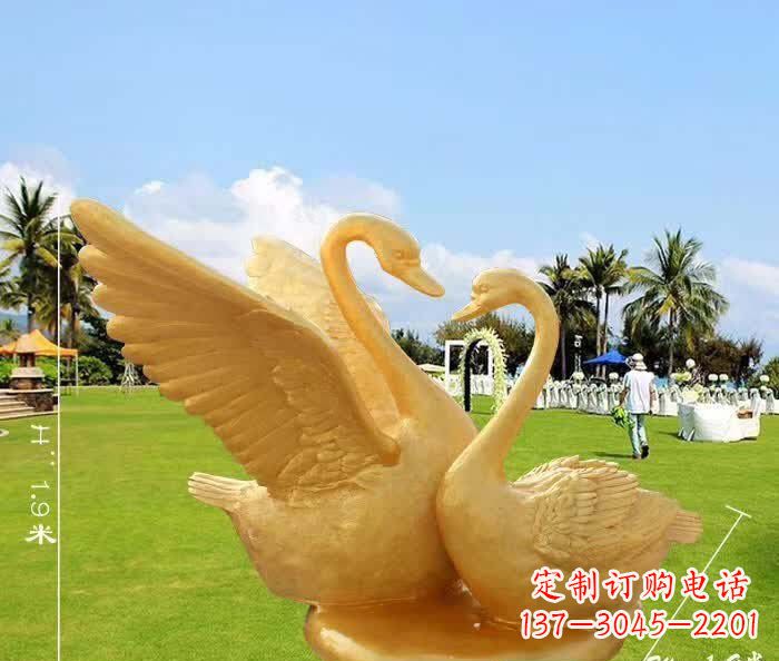 内江天鹅铜雕