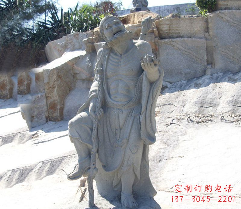 内江铁拐李八仙雕塑