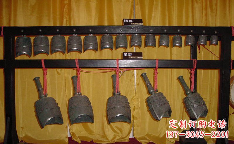 内江铜编钟古代乐器雕塑