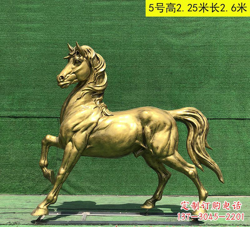 内江铜雕奔马雕塑222