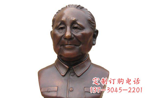 内江铜雕邓小平头像