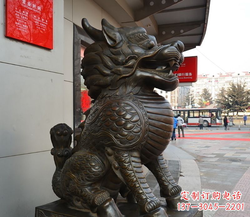内江铜雕麒麟