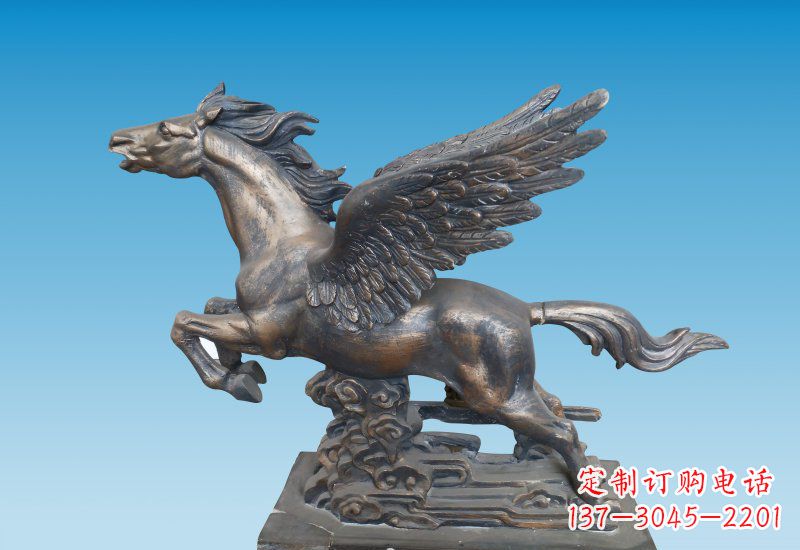 内江铜雕企业飞马
