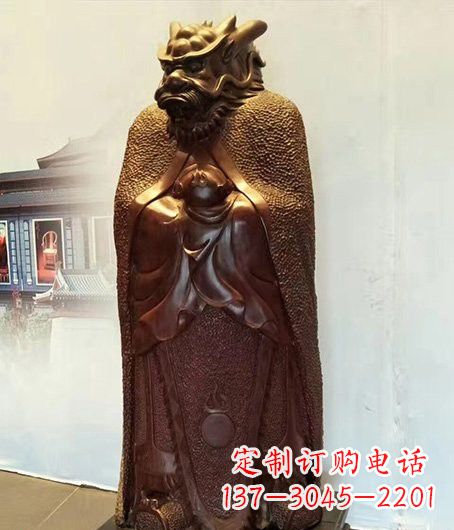 内江铜雕兽首人身十二生肖