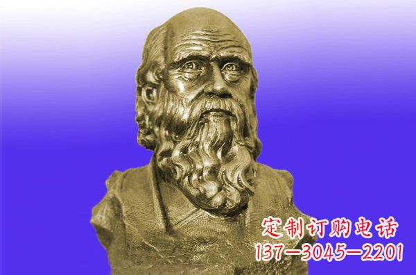 内江托尔斯泰头像铜雕