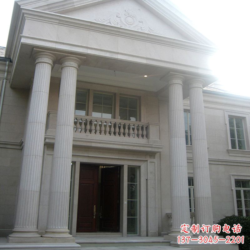 内江外墙罗马柱石雕
