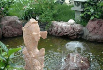 内江艺术化的鲤鱼雕塑，让你家的氛围变得更加温馨