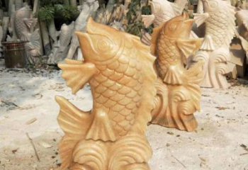 内江中领雕塑精美鲤鱼雕塑
