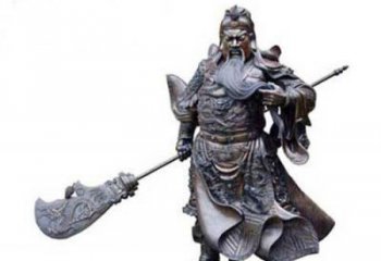 内江关羽青铜雕塑，传承历史的精神