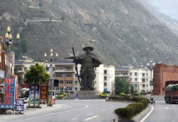 内江唯美雕塑--大禹城市街道景观雕像