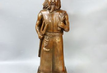 内江尊贵的神农大帝铜雕塑