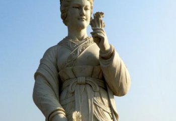 内江美女雕塑是由中领雕塑定制的古典美女雕像，…