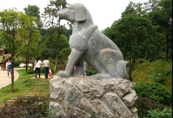 内江中领雕塑狗公园动物雕塑摆件