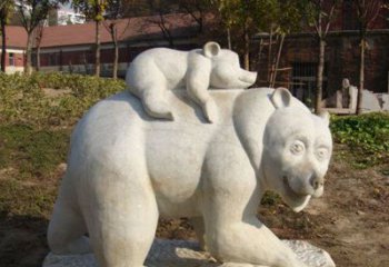 内江狗熊雕塑景观，给你一个精美园林