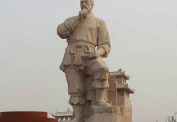 内江重拾古代风采，中领雕塑打造高贵的鲁班雕塑
