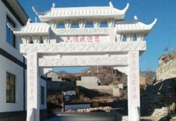 内江牌坊雕塑：为景观增添独特灵气